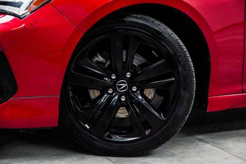 Performance Red Pearl 2021 Acura TLX Technology