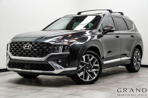 Portofino Gray 2023 Hyundai SANTA FE Calligraphy