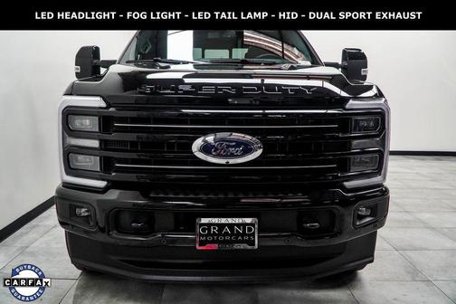 Agate Black Metallic 2025 Ford F-250 Platinum