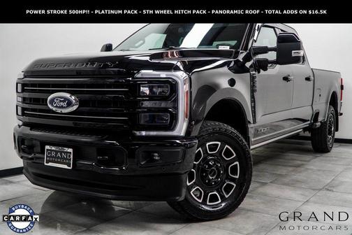 Agate Black Metallic 2025 Ford F-250 Platinum