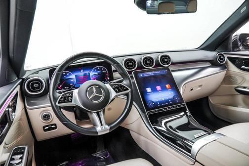 Black 2025 Mercedes-Benz C-Class C 300 4MATIC