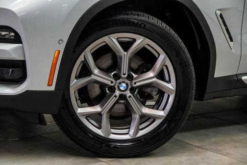 Glacier Silver Metallic 2021 BMW X3 xDrive30i