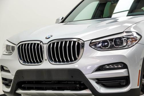 Glacier Silver Metallic 2021 BMW X3 xDrive30i