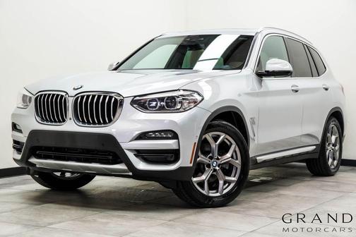 Glacier Silver Metallic 2021 BMW X3 xDrive30i