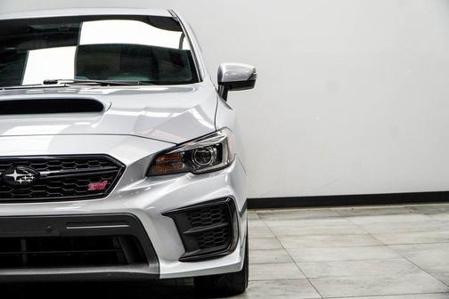 Ice Silver Metallic 2020 Subaru WRX STI Limited w/Wing