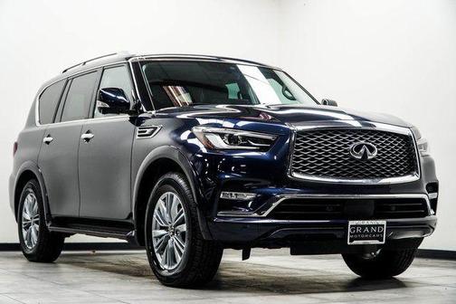 Hermosa Blue 2024 INFINITI QX80 Luxe