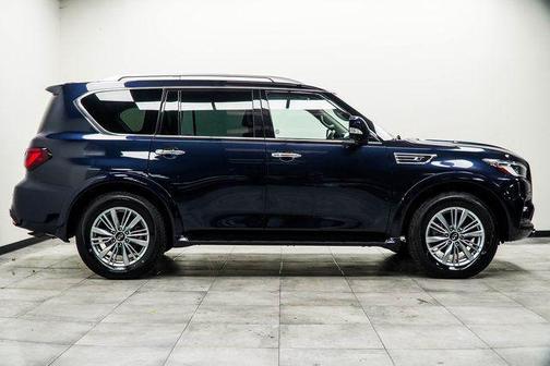 Hermosa Blue 2024 INFINITI QX80 Luxe