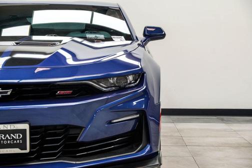 Riverside Blue Metallic 2021 Chevrolet Camaro 1SS