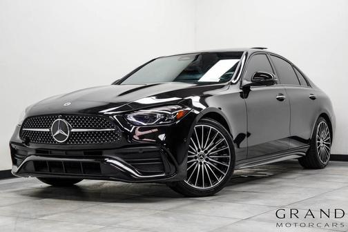 Black 2024 Mercedes-Benz C-Class C 300
