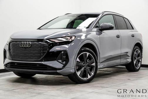 Pebble Gray 2024 Audi Q4 e-tron Prestige 50 quattro