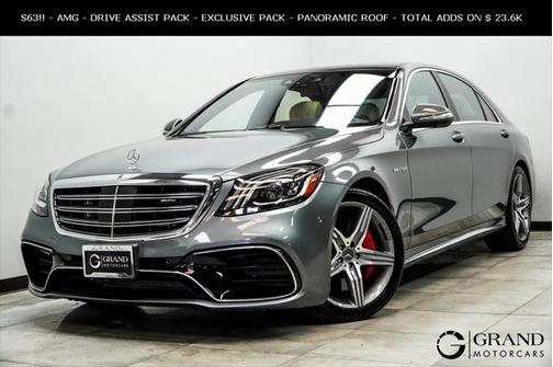 2019 Mercedes-Benz AMG S 63 4MATIC