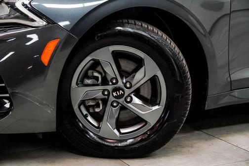 Gravity Gray 2021 Kia K5 LXS