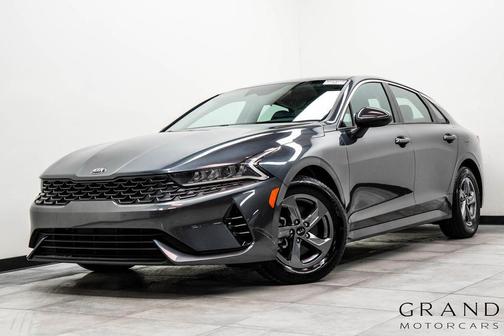 Gravity Gray 2021 Kia K5 LXS