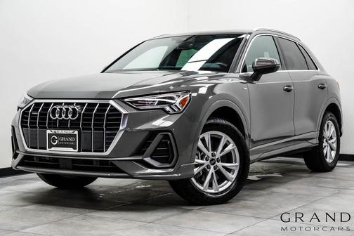 Chronos Gray Metallic 2025 Audi Q3 Premium 45 TFSI S line quattro Tiptronic