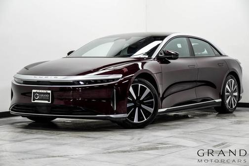 Zenith Red Metallic 2025 Lucid Air Touring