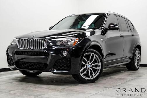 Black Sapphire Metallic 2017 BMW X3 sDrive28i