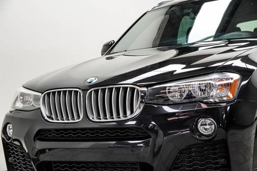 Black Sapphire Metallic 2017 BMW X3 sDrive28i