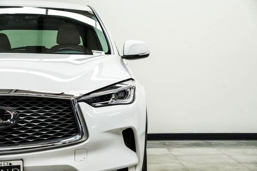 Lunar White 2019 INFINITI QX50 Pure