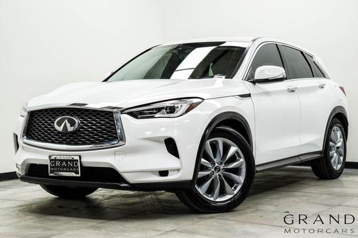 Lunar White 2019 INFINITI QX50 Pure