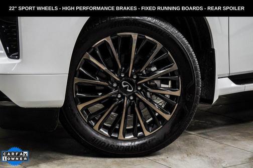 Radiant White/Black Obsidian 2026 INFINITI QX80 AUTOGRAPH AWD
