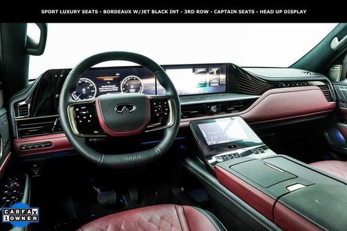 Radiant White/Black Obsidian 2026 INFINITI QX80 AUTOGRAPH AWD