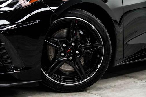 Black 2025 Chevrolet Corvette Stingray w/3LT