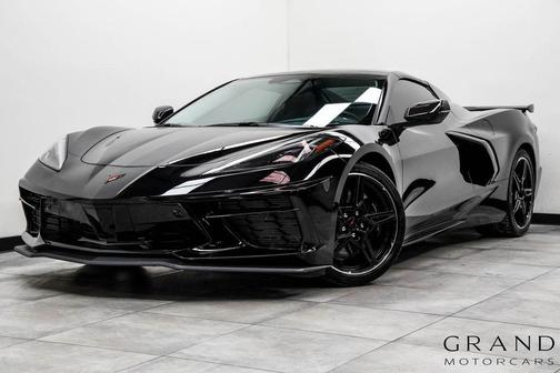 Black 2025 Chevrolet Corvette Stingray w/3LT