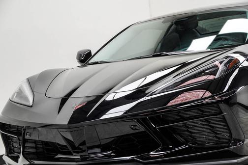 Black 2025 Chevrolet Corvette Stingray w/3LT
