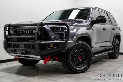 Magnetic Gray Metallic 2024 Toyota Sequoia TRD Pro
