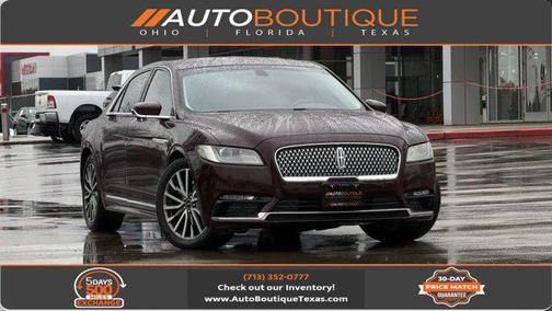 2017 Lincoln Continental Select