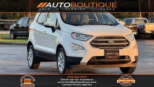2018 Ford EcoSport SE
