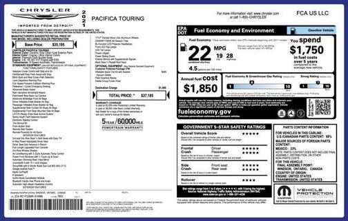2021 Chrysler Pacifica Touring