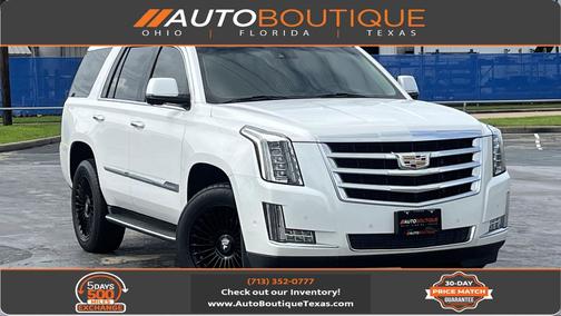 Crystal White Tricoat 2017 Cadillac Escalade Luxury