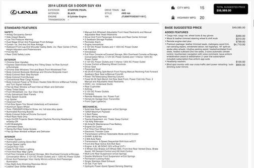 2014 Lexus GX 460 Base