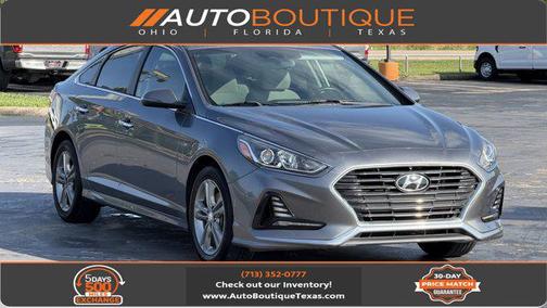Machine Gray 2018 Hyundai SONATA SEL