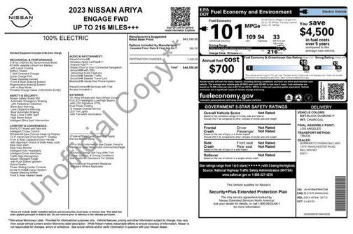 2023 Nissan ARIYA ENGAGE