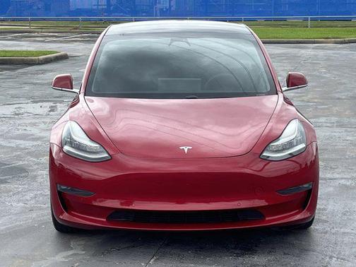Red Multi-Coat 2020 Tesla Model 3 Performance
