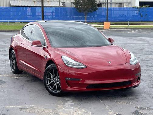 Red Multi-Coat 2020 Tesla Model 3 Performance