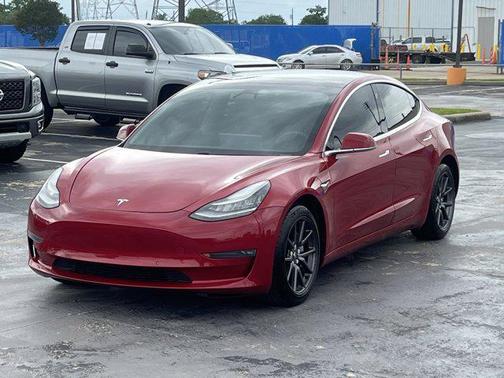 Red Multi-Coat 2020 Tesla Model 3 Performance