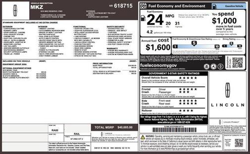 2019 Lincoln MKZ Reserve I