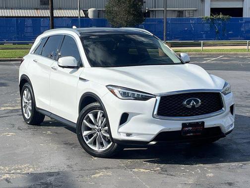 Lunar White 2020 INFINITI QX50 ESSENTIAL