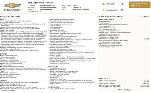 2018 Chevrolet Trax LS