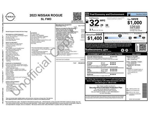 2023 Nissan Rogue SL
