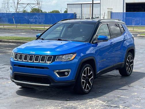 Laser Blue Pearlcoat 2018 Jeep Compass Limited