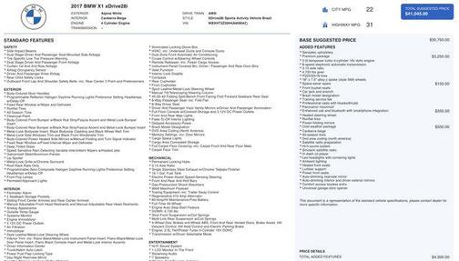 2017 BMW X1 xDrive 28i