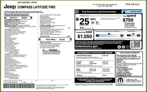 2019 Jeep Compass Latitude