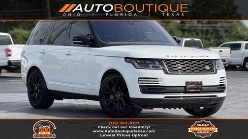 2018 Land Rover Range Rover 3.0L Supercharged