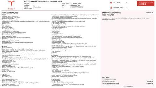 2024 Tesla Model 3 Performance