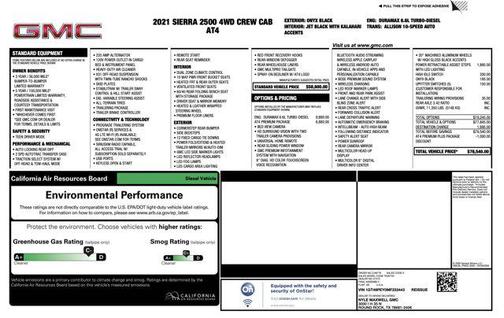 2021 GMC Sierra 2500 AT4