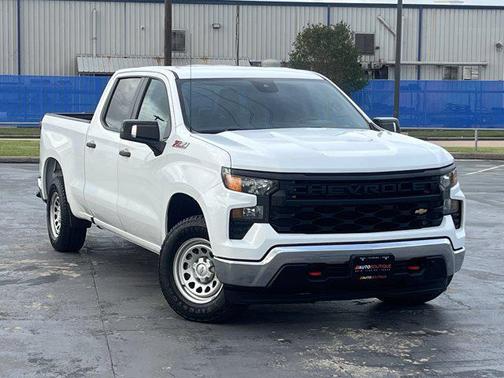 Summit White 2023 Chevrolet Silverado 1500 WT